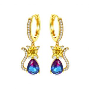 luxury cubic zirconia earrings wholesales