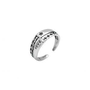 luxury antique style 925 silver ring wholesales