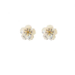 cubic zircon stud earrings wholesales from china factory