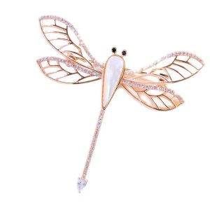 cubic zirconia brooch pins wholesales from china factory