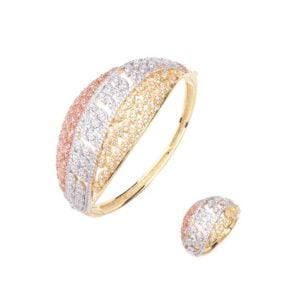 zircon jewelry hinged bracelet rings wholesales from china