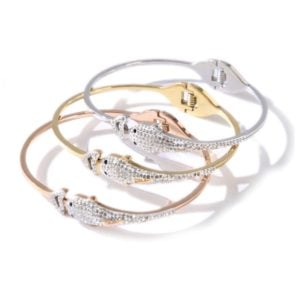 stainless steel jewelry spring bangle wholesale