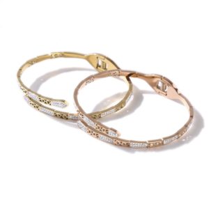 stainless steel jewelry spring bangle wholesale