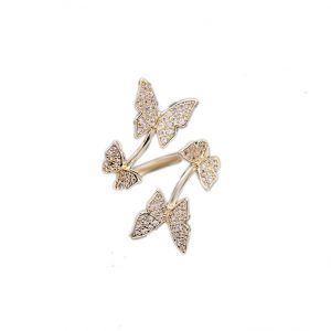 crystal diamond ring wholesales from china jewelry factory