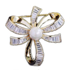 cz jewelry diamonds brooch wholesales from China factory