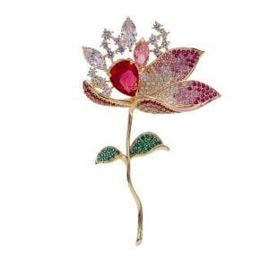 crystal diamonds brooch pins wholesale from China jewelry factory
