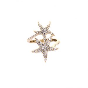 cubic zirconia rings wholesales from China jewelry factory