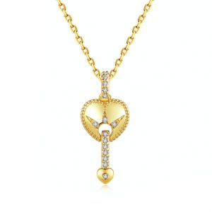 diamond necklace wholesales from China crystal jewelry factory