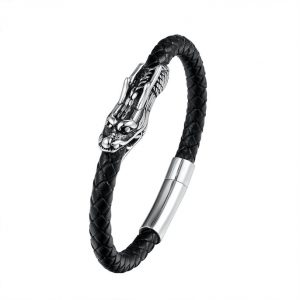 genuine cow leather bracelet wholesales from China manufacturer