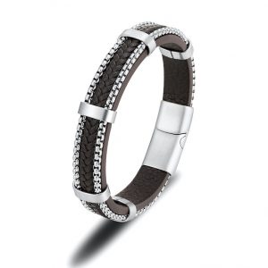 genuine cow leather bracelet wholesales from China manufacturer