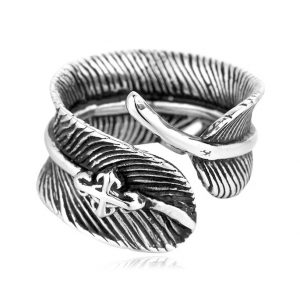 men's hiphop stainless steel jewelry rings